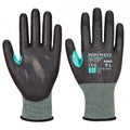 Front - Portwest Unisex Adult A660 CS E18 PU Cut Resistant Gloves