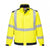 Front - Portwest Mens Hi-Vis Modaflame Multi-Norm Soft Shell Jacket