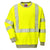 Front - Portwest Mens Flame Resistant Hi-Vis Sweatshirt