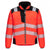 Front - Portwest Mens PW3 Softshell Hi-Vis Jacket