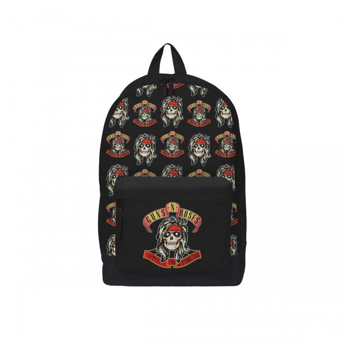 Front - RockSax Appetite For Destruction Guns N Roses Backpack