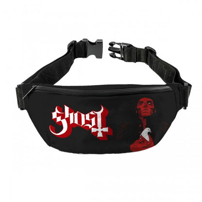 Front - RockSax Dove Ghost Bum Bag
