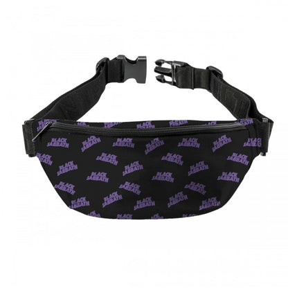 Front - RockSax Black Sabbath Logo Bum Bag