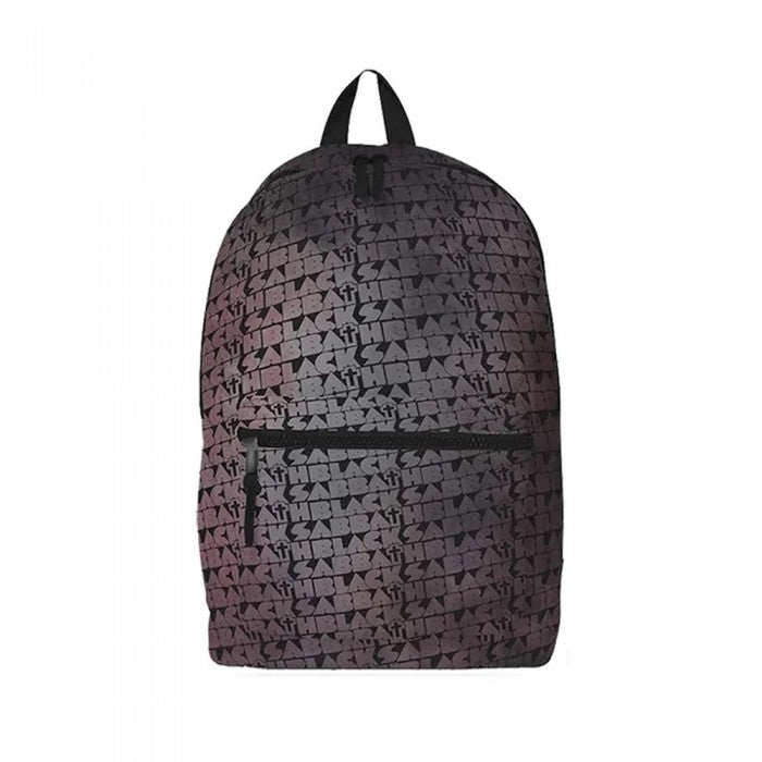 Front - RockSax Distress Cross Black Sabbath Backpack