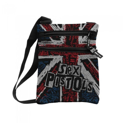 Front - RockSax UK Flag Sex Pistols Crossbody Bag