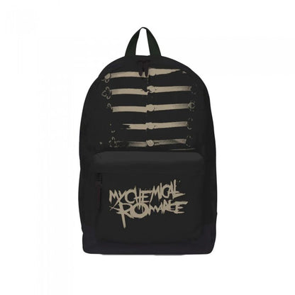 Front - RockSax Welcome To The Black Parade My Chemical Romance Backpack