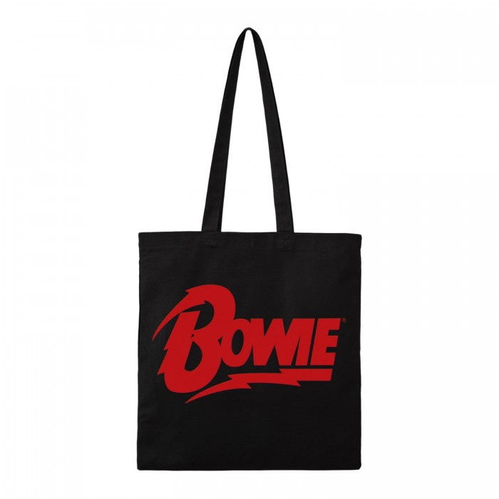 Front - RockSax David Bowie Logo Tote Bag