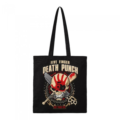 Front - RockSax Got Your Six Five Finger Death Punch Tote Bag