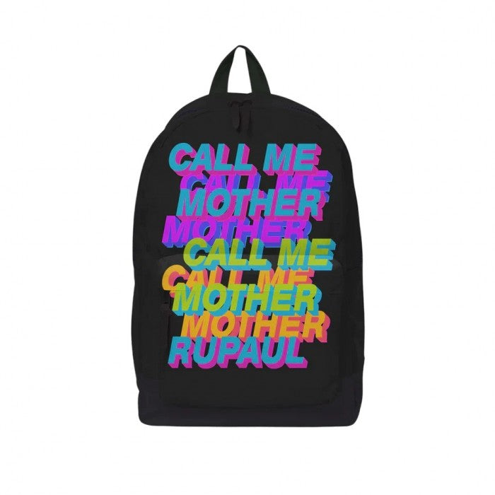 Front - RockSax Call Me Mother RuPaul Backpack