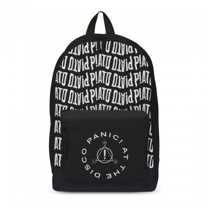Front - RockSax Panic! At The Disco Logo Backpack