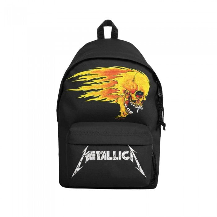 Front - RockSax Pushead Flame Metallica Backpack