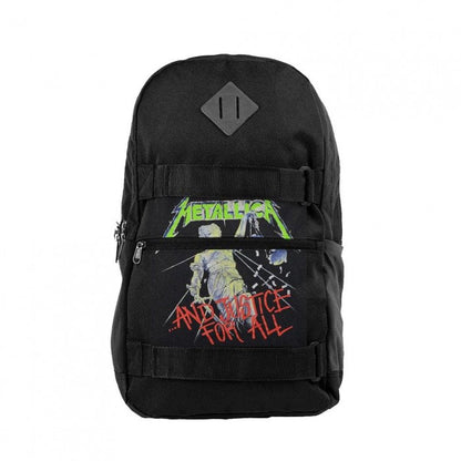 Front - RockSax Justice For All Metallica Skate Bag