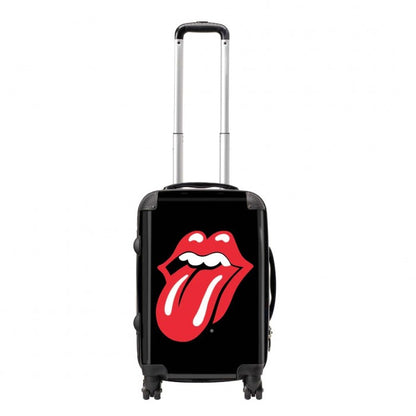 Front - RockSax Classic Tongue The Rolling Stones Hardshell 4 Wheeled Cabin Bag