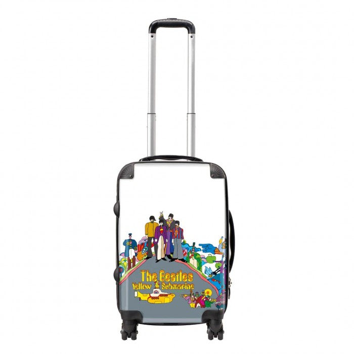 Front - RockSax Yellow Submarine The Beatles Hardshell 4 Wheeled Cabin Bag