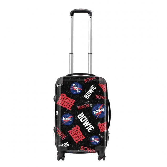 Front - RockSax Astro David Bowie Hardshell 4 Wheeled Cabin Bag