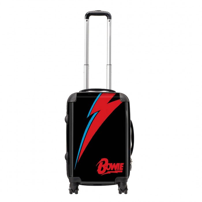 Front - RockSax Lightening David Bowie Hardshell 4 Wheeled Cabin Bag