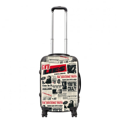 Front - RockSax Lies Guns N Roses Hardshell 4 Wheeled Cabin Bag