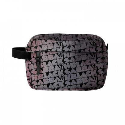 Front - RockSax Distressed Cross Black Sabbath Wash Bag