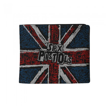 Front - RockSax UK Flag Sex Pistols Wallet