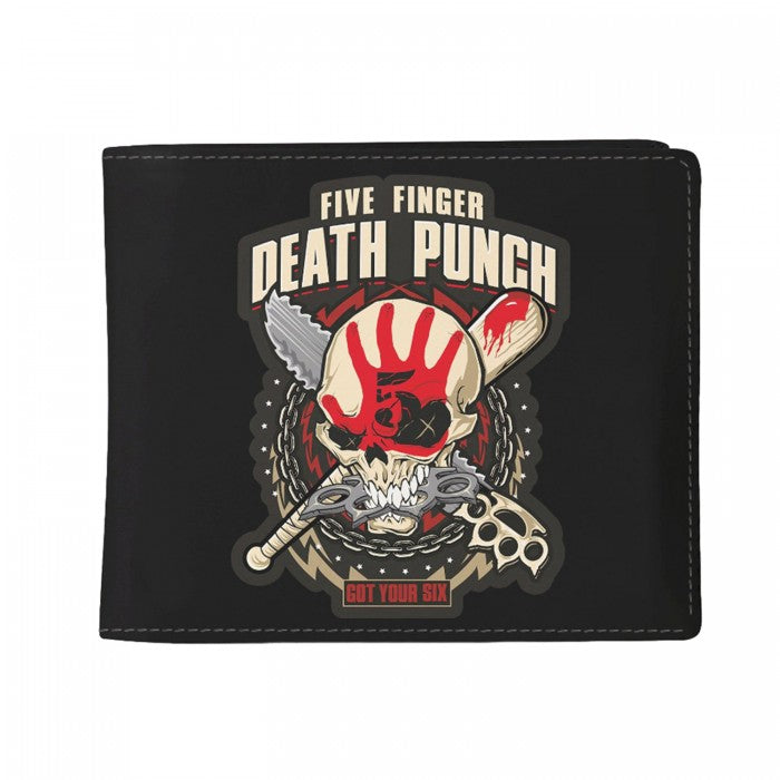 Front - RockSax Got Your Six Five Finger Death Punch Wallet