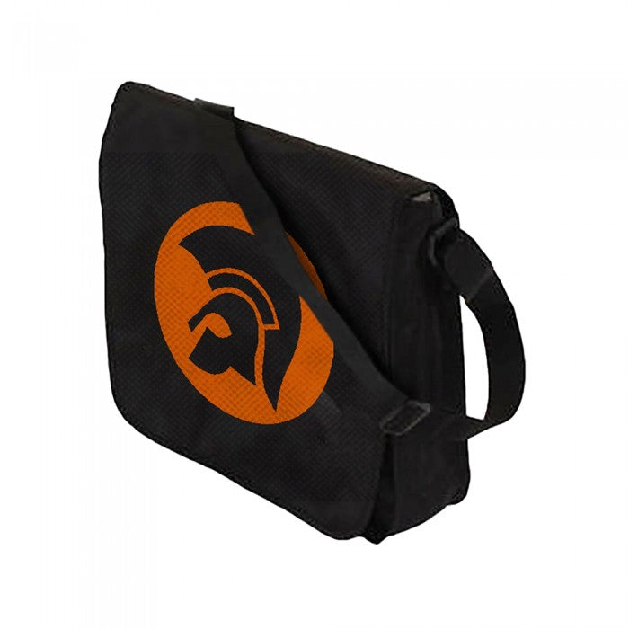 Front - RockSax Logo Trojan Records Flap Top Messenger Bag
