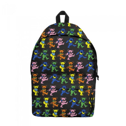 Front - RockSax Dancing Bears Grateful Dead Backpack