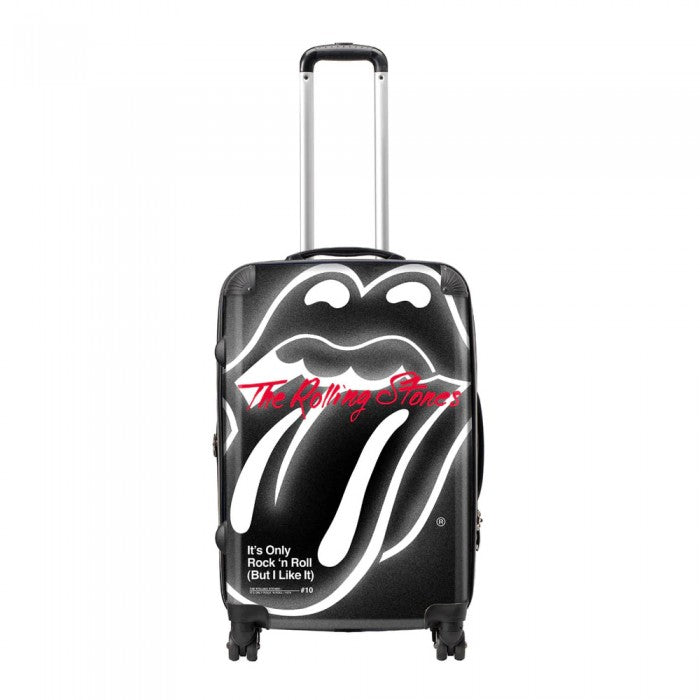 Front - RockSax It´s Only Rock ´N Roll The Rolling Stones Hardshell 4 Wheeled Cabin Bag
