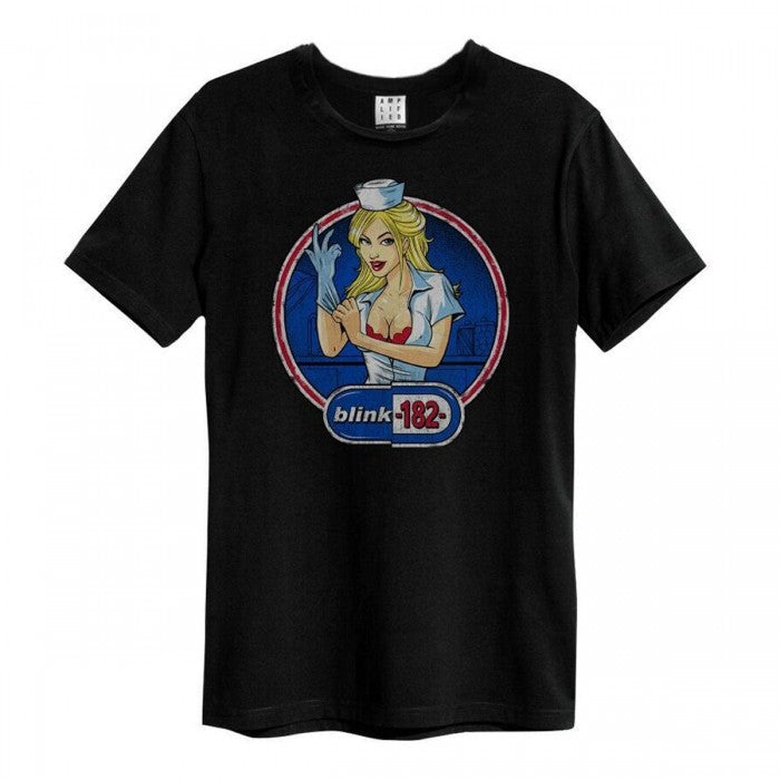 Front - Amplified Unisex Adult Enema Of The State Blink 182 Vintage T-Shirt