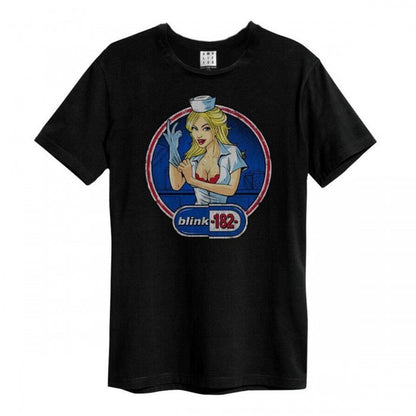 Front - Amplified Unisex Adult Enema Of The State Blink 182 Vintage T-Shirt