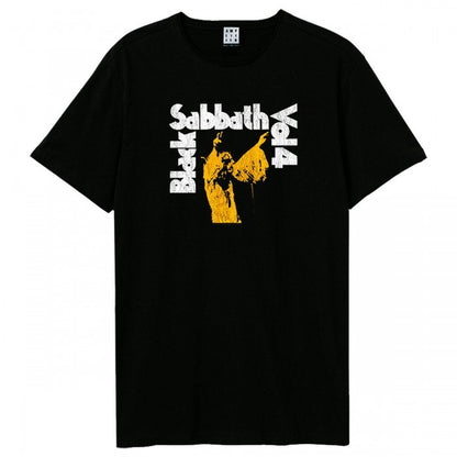 Front - Amplified Unisex Adult Vol 4 Black Sabbath Vintage T-Shirt