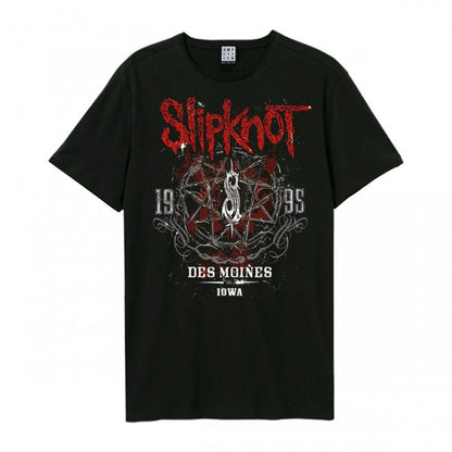 Front - Amplified Unisex Adult Des Moines Slipknot Vintage T-Shirt