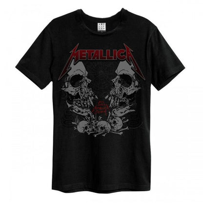 Front - Amplified Unisex Adult Birth School Metallica Vintage T-Shirt