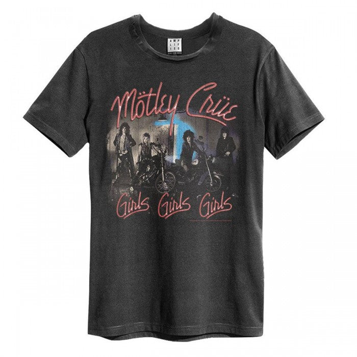 Front - Amplified Unisex Adult Girls Girls Girls Motley Crue Vintage T-Shirt