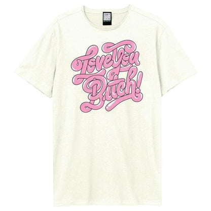 Front - Amplified Unisex Adult Love You Bitch Lizzo Vintage T-Shirt
