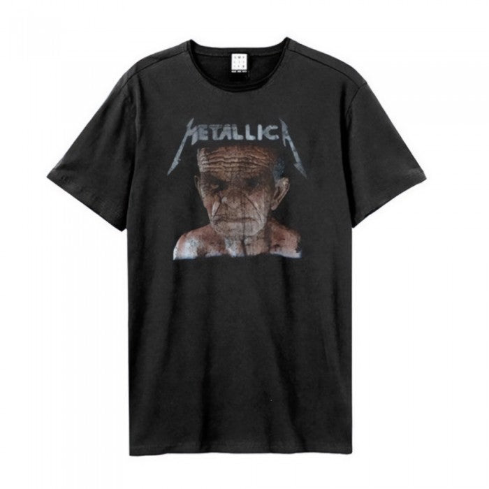 Front - Amplified Unisex Adult Neverland Metallica Vintage T-Shirt