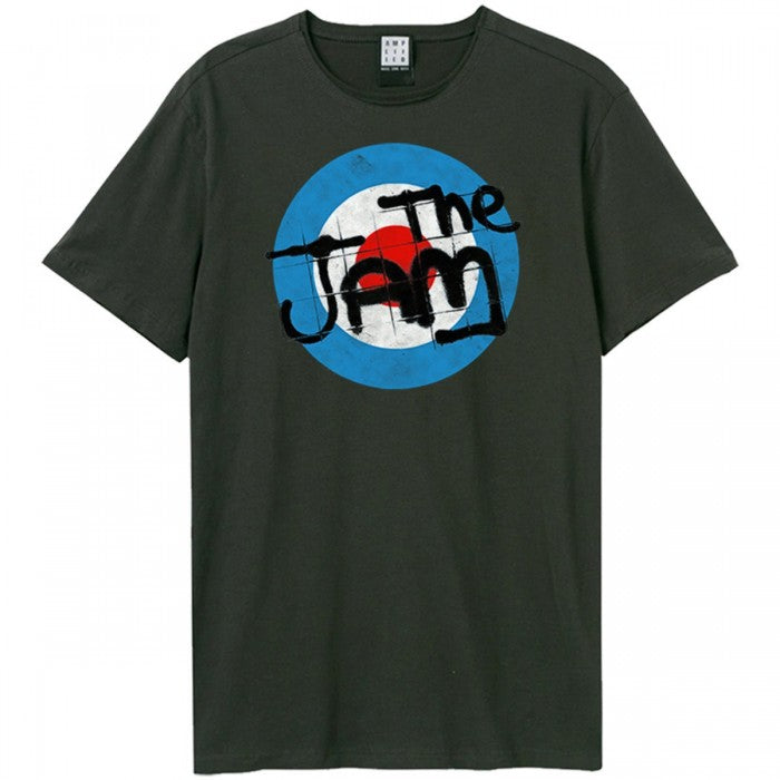 Front - Amplified Unisex Adult Target The Jam Vintage T-Shirt