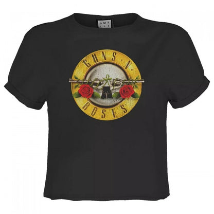 Front - Amplified Unisex Adult Bullet Guns N Roses Vintage T-Shirt