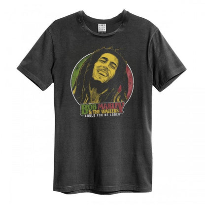 Front - Amplified Unisex Adult Could You Be Loved Bob Marley Vintage T-Shirt