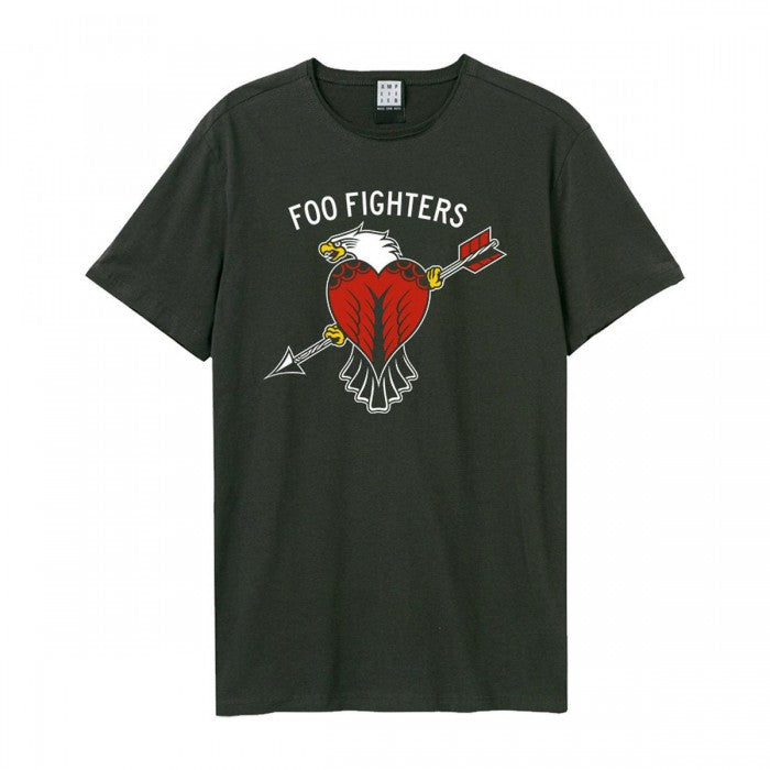 Front - Amplified Unisex Adult Eagle Tattoo Foo Fighters Vintage T-Shirt