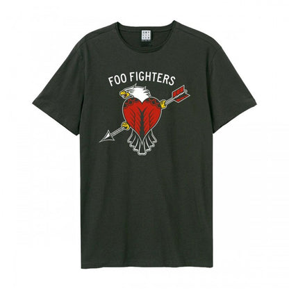 Front - Amplified Unisex Adult Eagle Tattoo Foo Fighters Vintage T-Shirt