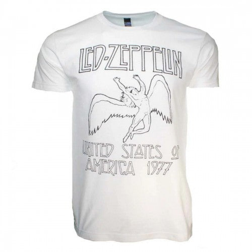 Front - Amplified Unisex Adult The Song Remains The Same Led Zeppelin Vintage T-Shirt