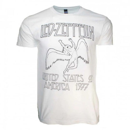 Front - Amplified Unisex Adult The Song Remains The Same Led Zeppelin Vintage T-Shirt