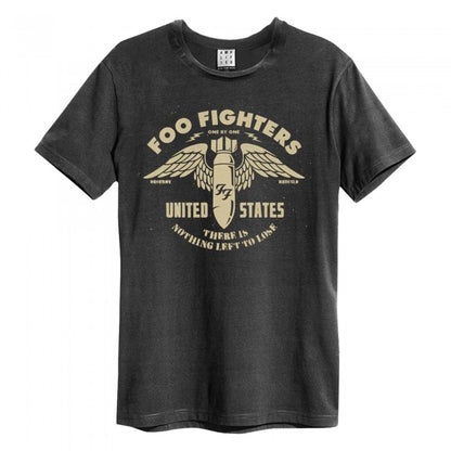 Front - Amplified Unisex Adult One By One Foo Fighters T-Shirt