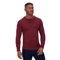 Front - Raging Bull Mens Classic Knitted Crew Neck Jumper