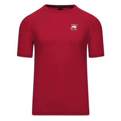 Front - Raging Bull Mens Back Print Performance T-Shirt
