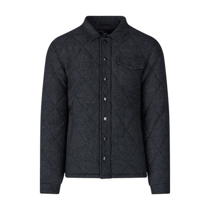 Front - Raging Bull Mens Quilted Herringbone Padded Jacket