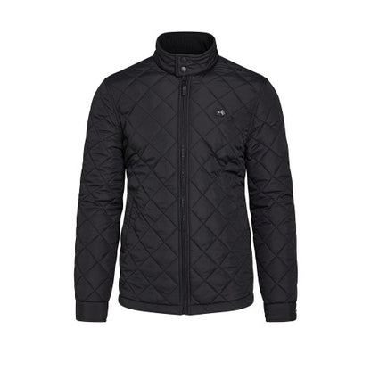 Front - Raging Bull Mens Quilted Lightweight Harrington Padded Jacket