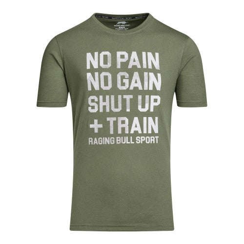 Front - Raging Bull Mens RB Sport No Limits T-Shirt