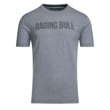 Front - Raging Bull Mens Logo Bouclé T-Shirt