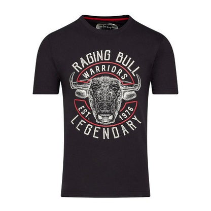 Front - Raging Bull Mens Warriors T-Shirt